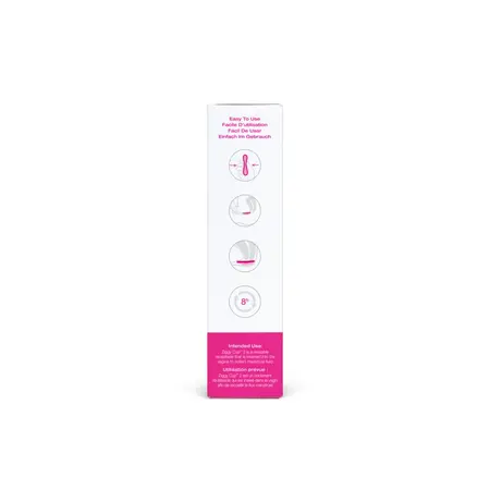Intimina Ziggy Cup 2 Size B - Flexible Menstrual Disc with Ribbed Tab
