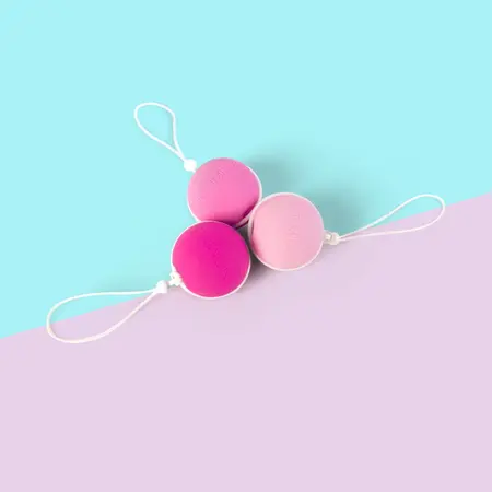 Intimina Laselle Kegel Routine Pelvic Floor Training Balls Set 3 pcs