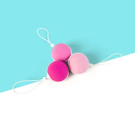 Intimina Laselle Kegel Routine Pelvic Floor Training Balls Set 3 pcs