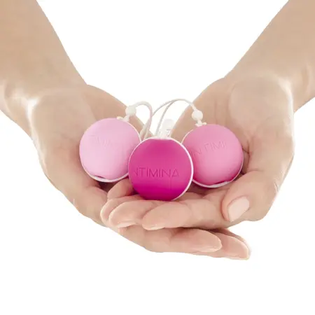 Intimina Laselle Kegel Routine Pelvic Floor Training Balls Set 3 pcs