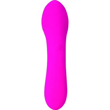 Swan Mini Swan Wand Vibrating Massager, Compact, Silicone, USB, Pink