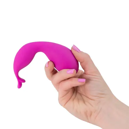 Swan Swan Kiss Pink - Compact Silicone Intimate Device with Squeeze Control