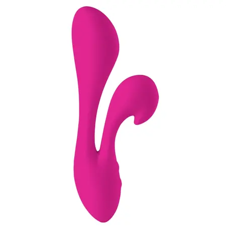 Swan Silhouette Intimate Device Dual Motor Pink Satin Finish