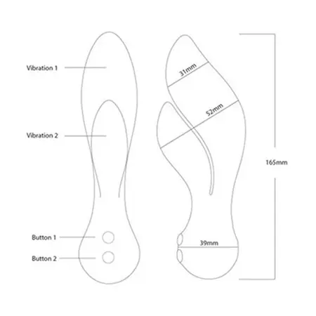 Swan Feather Pink - Dual-Action Intimate Device, Flexible Design
