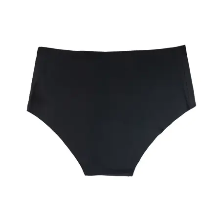 Bye Bra Invisible High Brief 2-Pack Nude & Black L Seamless Comfort