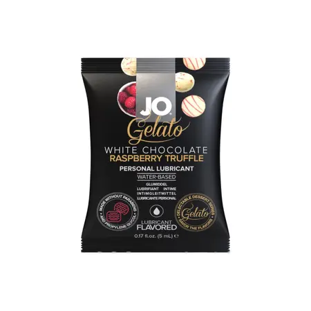 JO Gelato White Chocolate Raspberry Intimate Gel Sachet 5ml