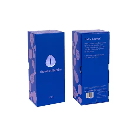 The Oh Collective Kit Blue Flexible Internal Vibrator Waterproof USB
