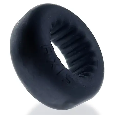 Oxballs Axis Rib Griphold Comfort Ring Black Ice 5cm Plus+Silicone