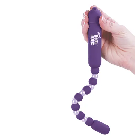PowerBullet Mega Booty Beads Violet Flexible Vibrating System
