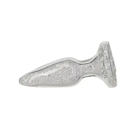 Pillow Talk Fancy Glass Plug with Gem Base & PowerBullet Set, 10 cm