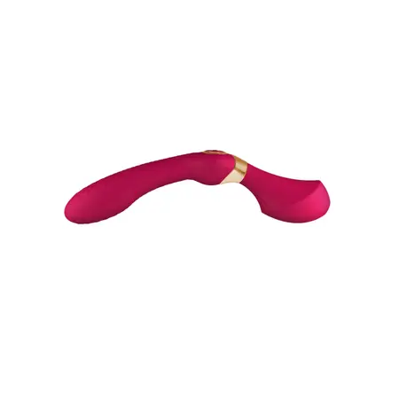 Shunga Zoa Intimate Massager Raspberry 10 Modes Ergonomic 270mm
