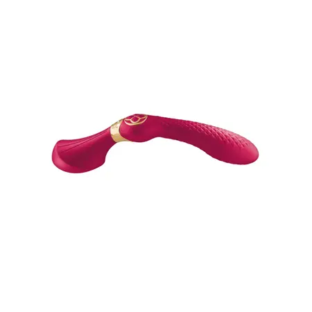 Shunga Zoa Intimate Massager Raspberry 10 Modes Ergonomic 270mm