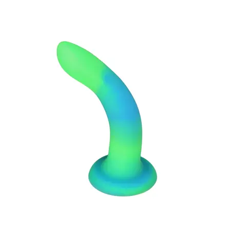 Addiction Rave Blue/Green Flexible Silicone Model 20cm Glow-in-the-Dark