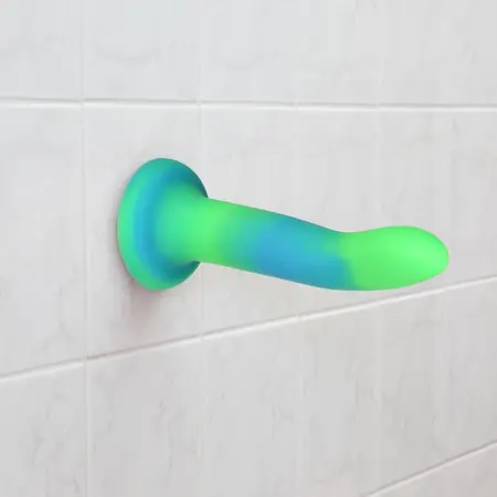 Addiction Rave Blue/Green Flexible Silicone Model 20cm Glow-in-the-Dark