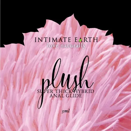 Intimate Earth Plush Hybrid Lubricant 3 ml Foil, Thick Formula