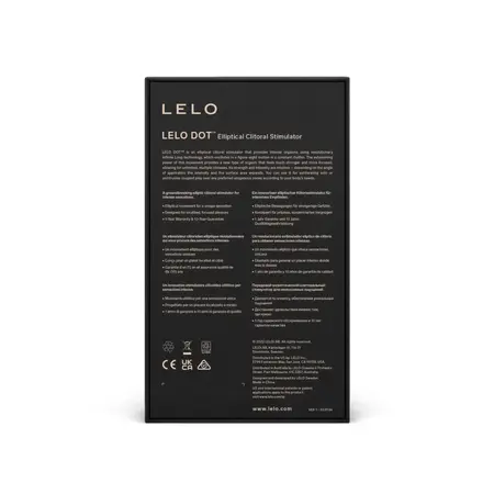 LELO Dot Aqua - Precision Elliptical Personal Massager, Waterproof
