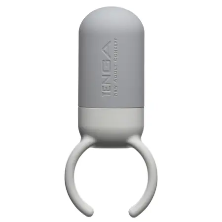 Tenga SVR One Gray - Rechargeable Waterproof Intimate Ring, 5 Modes