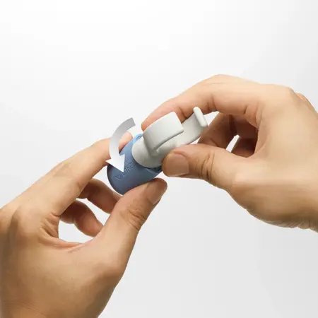 Tenga SVR One Blue - Rechargeable Intimate Ring, Waterproof, Flexible