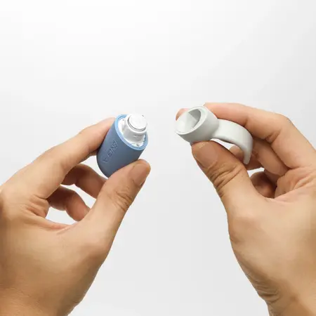 Tenga SVR One Blue - Rechargeable Intimate Ring, Waterproof, Flexible