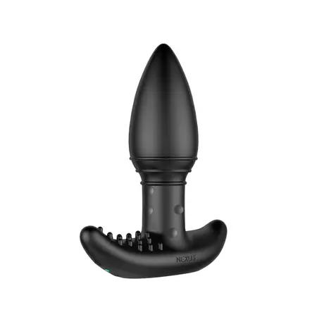 Nexus B-Stroker Intimate Massage Device with Remote, Silicone, Black