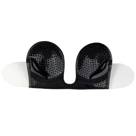 Bye Bra Seamless U-Style Bra A Cup Black - Strapless & Backless Fit