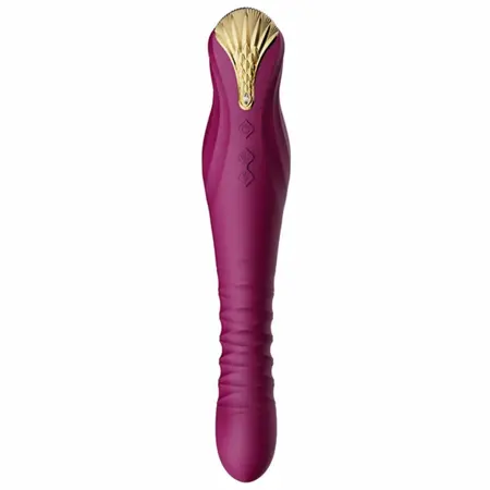 ZALO King Velvet Purple Intimate Machine with PowerThrust & App Control