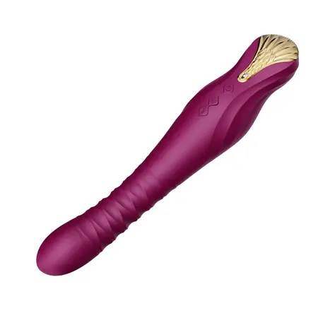 ZALO King Velvet Purple Intimate Machine with PowerThrust & App Control