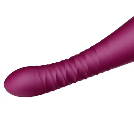 ZALO King Velvet Purple Intimate Machine with PowerThrust & App Control