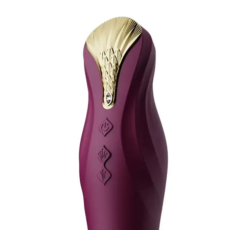 ZALO King Velvet Purple Intimate Machine with PowerThrust & App Control