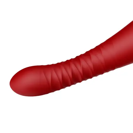 ZALO King Wine Red Intimate Machine with PowerThrust & App Control