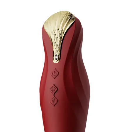 ZALO King Wine Red Intimate Machine with PowerThrust & App Control