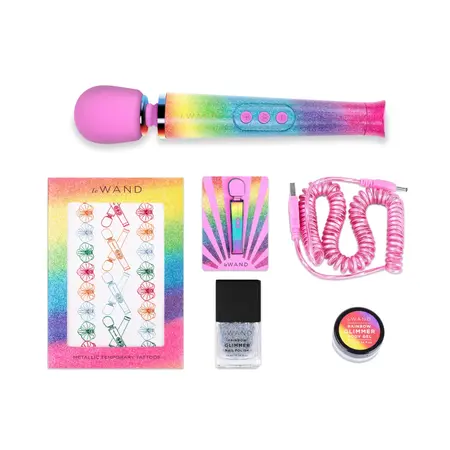 Le Wand Petite Rainbow Ombre Multi-Intensity Compact Massager Set