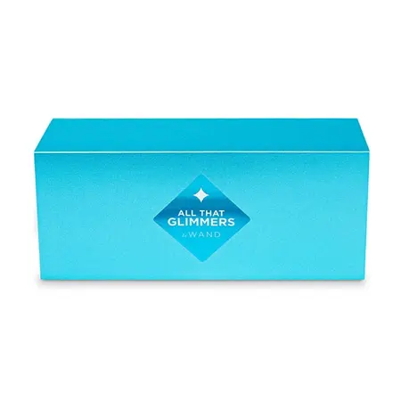 Le Wand Petite All That Glimmers Blue - Compact Rechargeable Wand Set