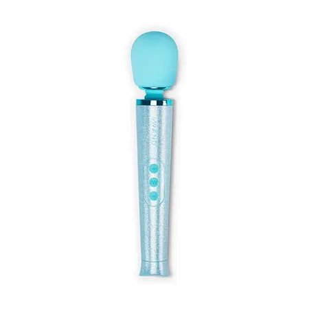 Le Wand Petite All That Glimmers Blue - Compact Rechargeable Wand Set
