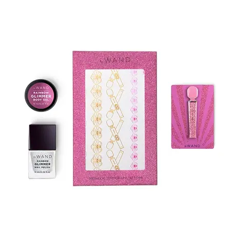 Le Wand Petite All That Glimmers Massager Pink - Limited Edition Set