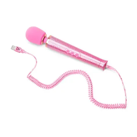 Le Wand Petite All That Glimmers Massager Pink - Limited Edition Set