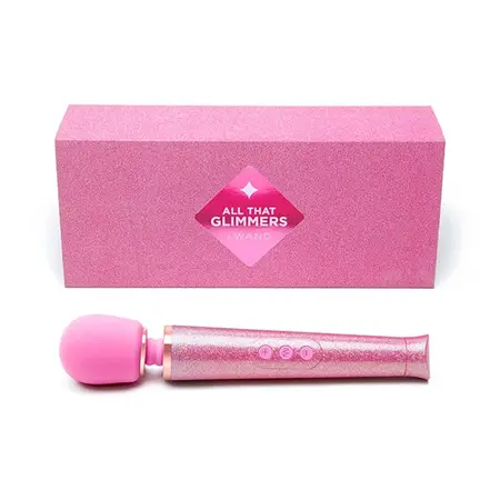 Le Wand Petite All That Glimmers Massager Pink - Limited Edition Set