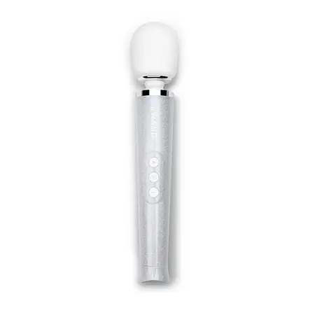 Le Wand Petite All That Glimmers White - Compact Rechargeable Wand Set