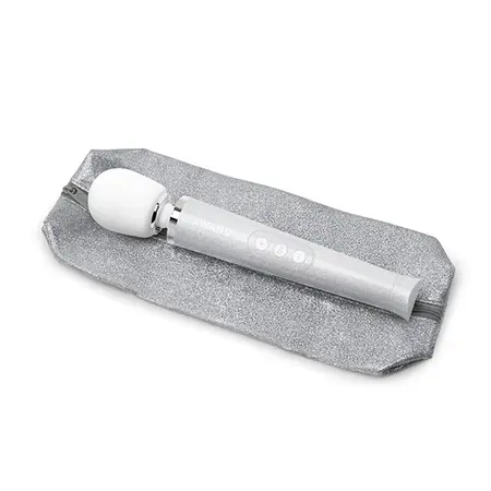 Le Wand Petite All That Glimmers White - Compact Rechargeable Wand Set