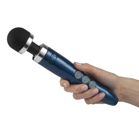 Doxy Die Cast 3R Wand Massager Blue Flame - Rechargeable Model