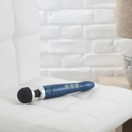 Doxy Die Cast 3R Wand Massager Blue Flame - Rechargeable Model