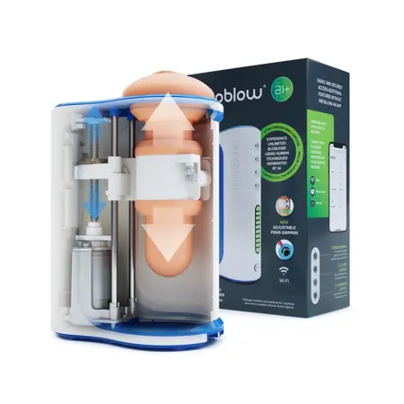 Autoblow AI+ Intimate Machine with Adjustable Grip and Internet Features