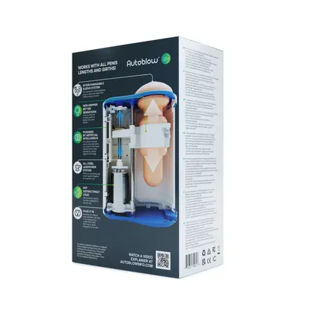 Autoblow AI+ Intimate Machine with Adjustable Grip and Internet Features