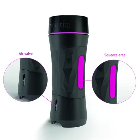 Mystim Oh Push Me Intimate Machine Anal Model, Adjustable Suction, 22cm