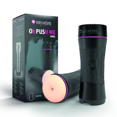 Mystim Oh Push Me Intimate Machine Anal Model, Adjustable Suction, 22cm