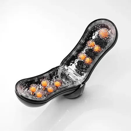 Tenga Flip Orb Strong Orange Crash Intimate Device - Firm Structure