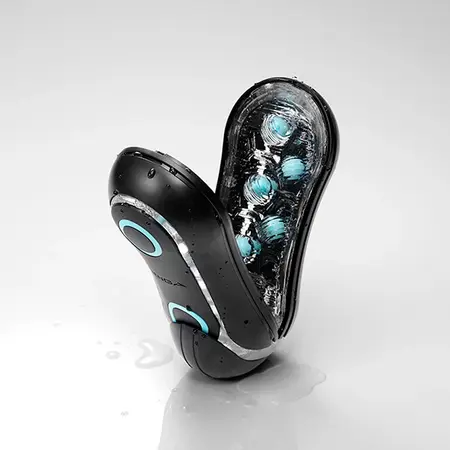 Tenga Flip Orb Strong Blue Rush - Firm Intimate Stimulation Device