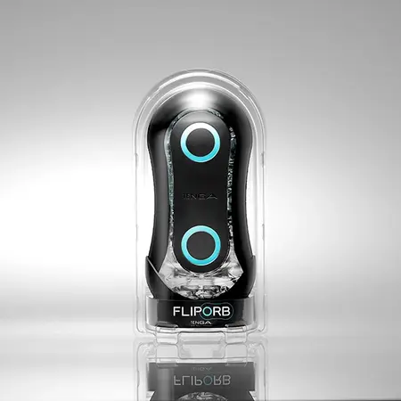 Tenga Flip Orb Strong Blue Rush - Firm Intimate Stimulation Device
