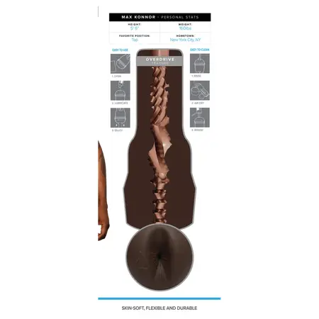 Fleshjack Boys Max Konnor Overdrive Anatomical Texture Machine