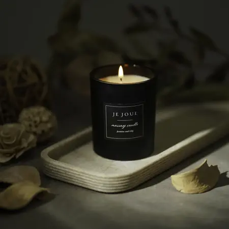 Je Joue Jasmine Lily Scented Body Massage Candle 120g - Skin Care Candle